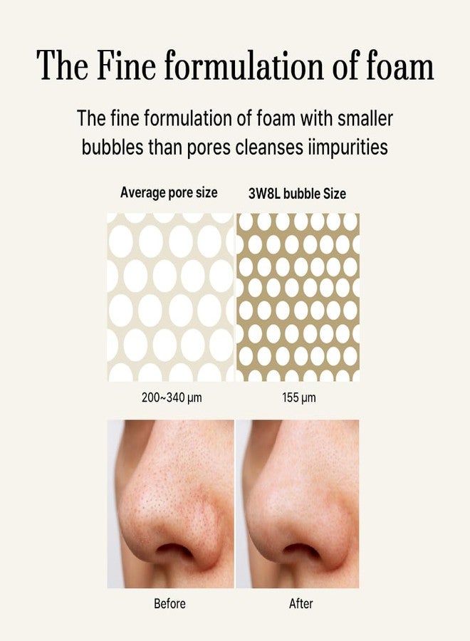 3  وورد 8 ليتر غسول رغوي كريمي لطيف للوجه، 120 مل | غسول نباتي لطيف للوجه لجميع أنواع البشرة | منظف كريمي غني ولطيف للوجه | غسول وجه ناعم للاستخدام اليومي | العناية بالبشرة الكورية | الجمال الكوري - Image 4